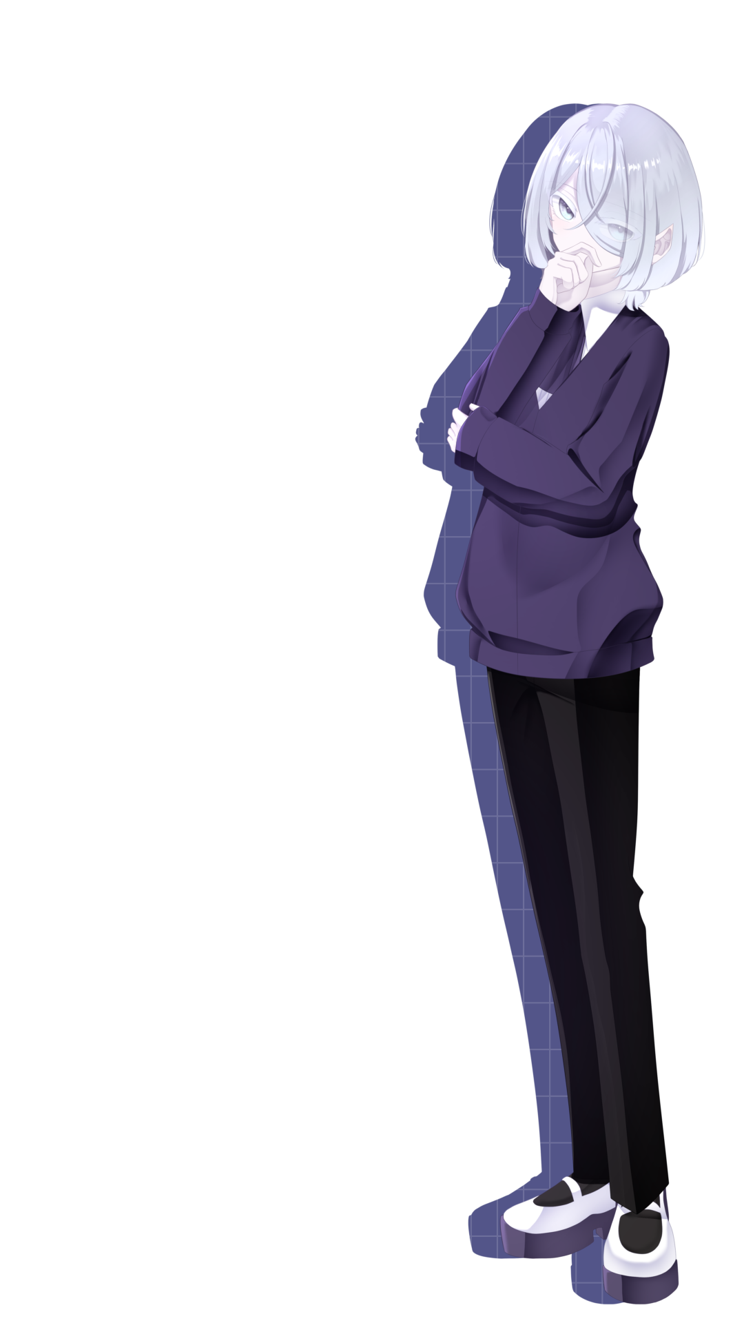 ホワイ立ち絵